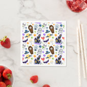 Niedliches Halloween-Thema Serviette (Beispiel)