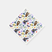 Niedliches Halloween-Thema Serviette (Ecke)