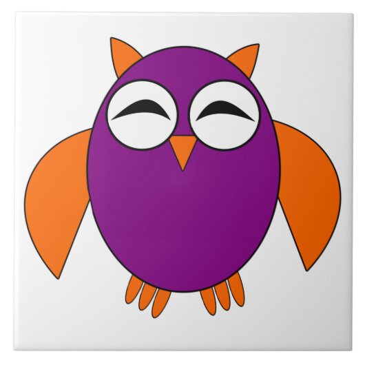 Niedliches Halloween-Tile Fliese (Vorderseite)