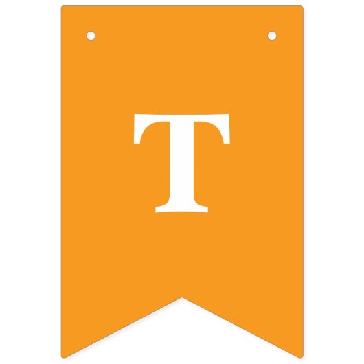 Niedliches Halloween TRICK ODER BEHANDLUNG Wimpelkette (Zweite Fahne)