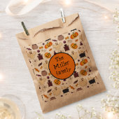 Niedliches Halloween-Trick oder Party behandeln Geschenktütchen (Ausgeschnitten)