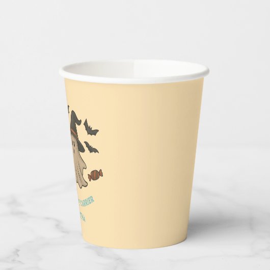 Niedliches Halloween - Trick oder Party trinken Pappbecher (Links)