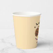 Niedliches Halloween - Trick oder Party trinken Pappbecher (Rechts)