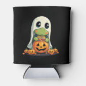 Niedliches Halloween Turtle Ghost mit Candy (5) Dosenkühler (Vorderseite)