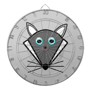 Niedliches Halloween Wolf Dart Board Dartscheibe
