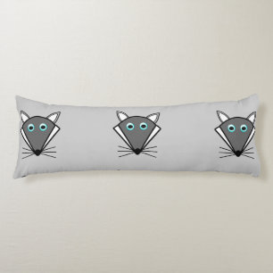 Niedliches Halloween Wolf Kissen