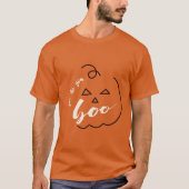 Niedliches Halloween You Do You Boo Pumpkin T - Sh T-Shirt (Vorderseite)