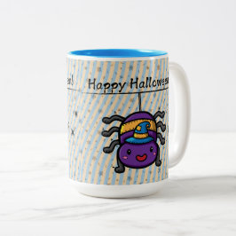 Niedliches Halloween! 👻 Zweifarbige Tasse