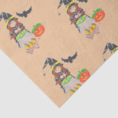 Niedliches Halloweenheftpapier Seidenpapier (Detail)
