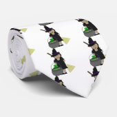 Niedliches Halloweenmädchen Krawatte (Gerollt)