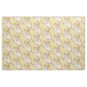 Niedliches Hamster-Muster Stoff (Fat Quarter (45,7 x 55,9 cm))