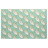 Niedliches Hamster-Muster Stoff (Fat Quarter (45,7 x 55,9 cm))