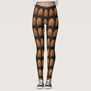 Niedliches Hamster-Muster, ursprüngliche Leggings