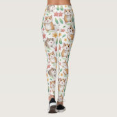 Niedliches Hamstermuster Leggings (Rückseite)