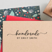 Niedliches handgefertigtes Kleinunternehmen oder K Permastempel