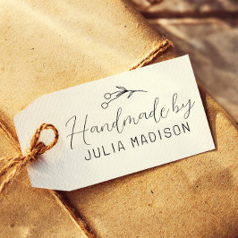 Niedliches handgezeichnetes botanisches Spinnprodu Permastempel