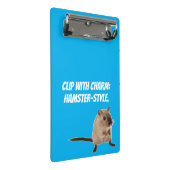 niedliches Handheld-Notebook Mini Klemmbrett (Schrägansicht)