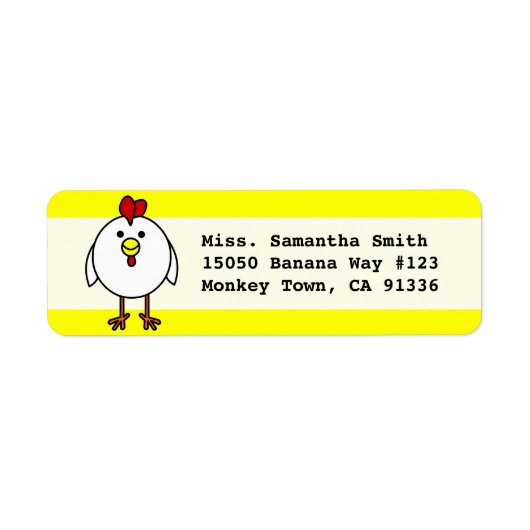 Niedliches Happy Chicken (Vorne)