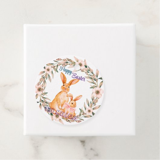 Niedliches Happy Osterfest Geschenkanhänger (Beispiel)