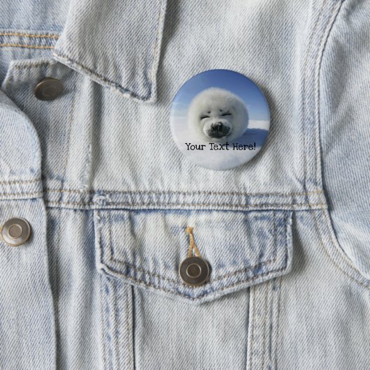 Niedliches Harnstoff-Siegel Button (Beispiel)