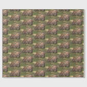 Niedliches Häschen Geschenkpapier (Flach)