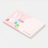 NIEDLICHES HÄSCHEN-GLÜCKLICHES POST-IT KLEBEZETTEL (angewinkelt)