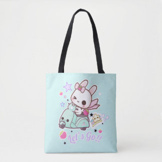 Niedliches Häschen mit kawai Roller Tasche