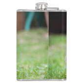 Niedliches Hasen Flachmann (Rückseite)