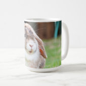 Niedliches Hasen Kaffeetasse (VorderseiteRechts)