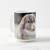 Niedliches Hasen Kaffeetasse (Vorderseite Links)
