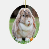 Niedliches Hasen Keramik Ornament (Rechts)