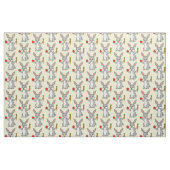 Niedliches Hasen mit Gemüse Cartoon Stoff (Fat Quarter (45,7 x 55,9 cm))