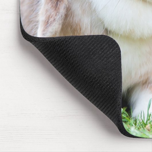 Niedliches Hasen Mousepad (Ecke)
