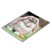 Niedliches Hasen Notizblock (Linke Seite)