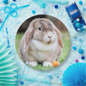 Niedliches Hasen Pappteller (Party)