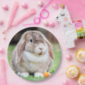 Niedliches Hasen Pappteller (Party)