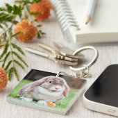 Niedliches Hasen Schlüsselanhänger (Vorderseite rechts)