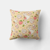 niedliches Hasendesign Kissen (Rückseite)