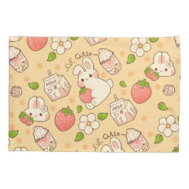 niedliches Hasendesign Kissenbezug