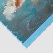 Niedliches Hasenhembit im Boot G2L-Dekoupage Seidenpapier (Ausschnitt)