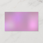 Niedliches Haus Reinigungsservice Haushaltshilfe Visitenkarte (Rückseite)