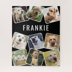 Niedliches Haustier 9 Foto Collage Personalisierte Puzzle