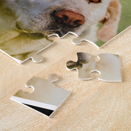 Niedliches Haustier 9 Foto Collage Personalisierte Puzzle (Seite)