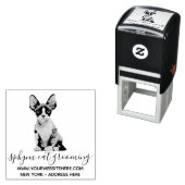 Niedliches Haustier Sphynx Cat Groomer Permastempel (Beispiel)