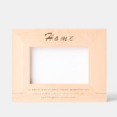 Niedliches Hauswärmenangebot - Maßgeschneiderte Ho Geätzte Rahmen (Vorderseite)