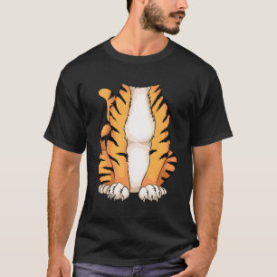 Niedliches Headless Tiger Costume Halloween Funny T-Shirt