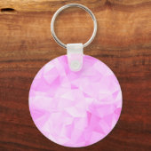Niedliches, helles rosa Farbmuster Schlüsselanhänger (Vorderseite)