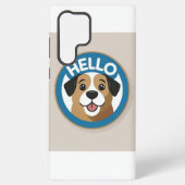Niedliches "Hello" Mobile Case Samsung Galaxy Hülle (Rückseite)