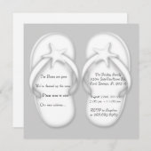 NIEDLICHES herausgeschnittenes Einladung (Vorne/Hinten)