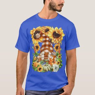 Niedliches Herbst-Jahr-Oma-Genom für Frauen mit He T-Shirt